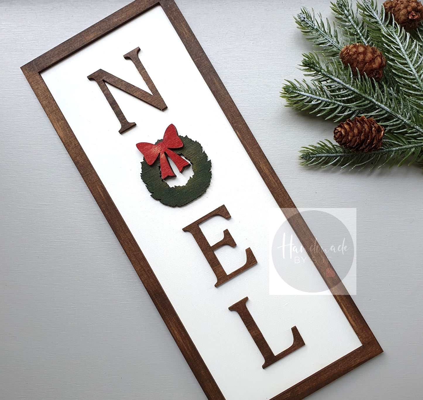 Noel Rustic Style Long Sign