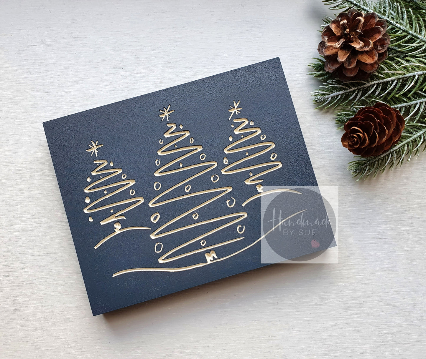 Squiggly Tree Freestanding Sign