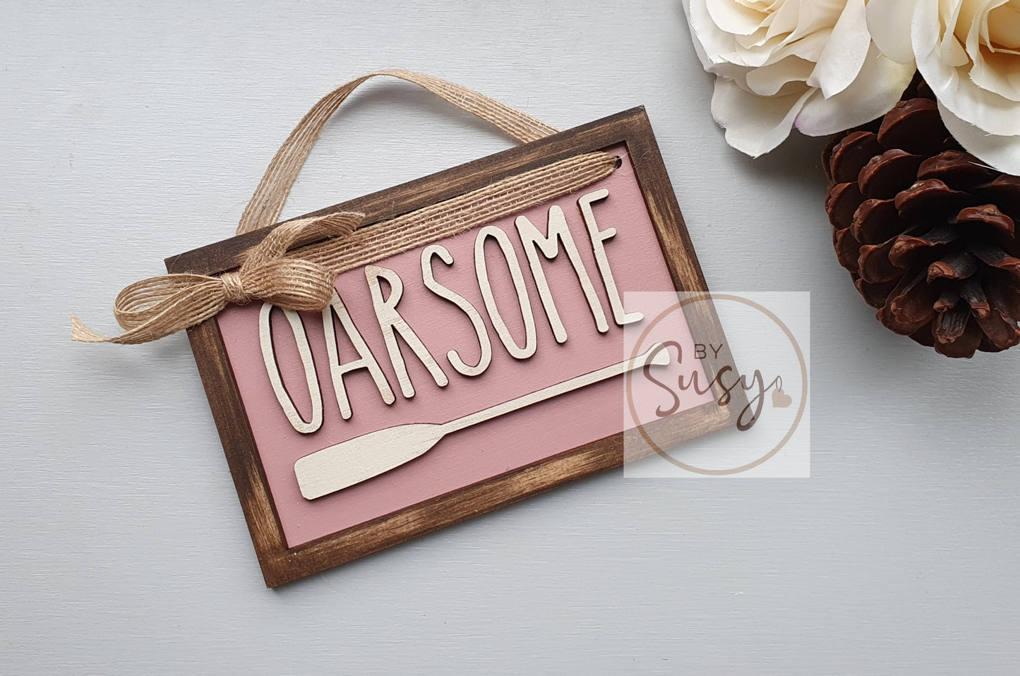Oarsome Small Sign