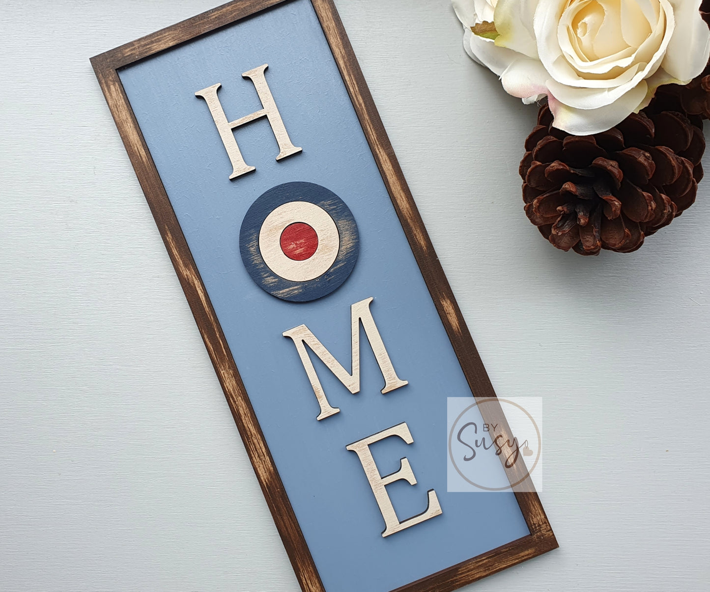 Roundel Long Home Sign