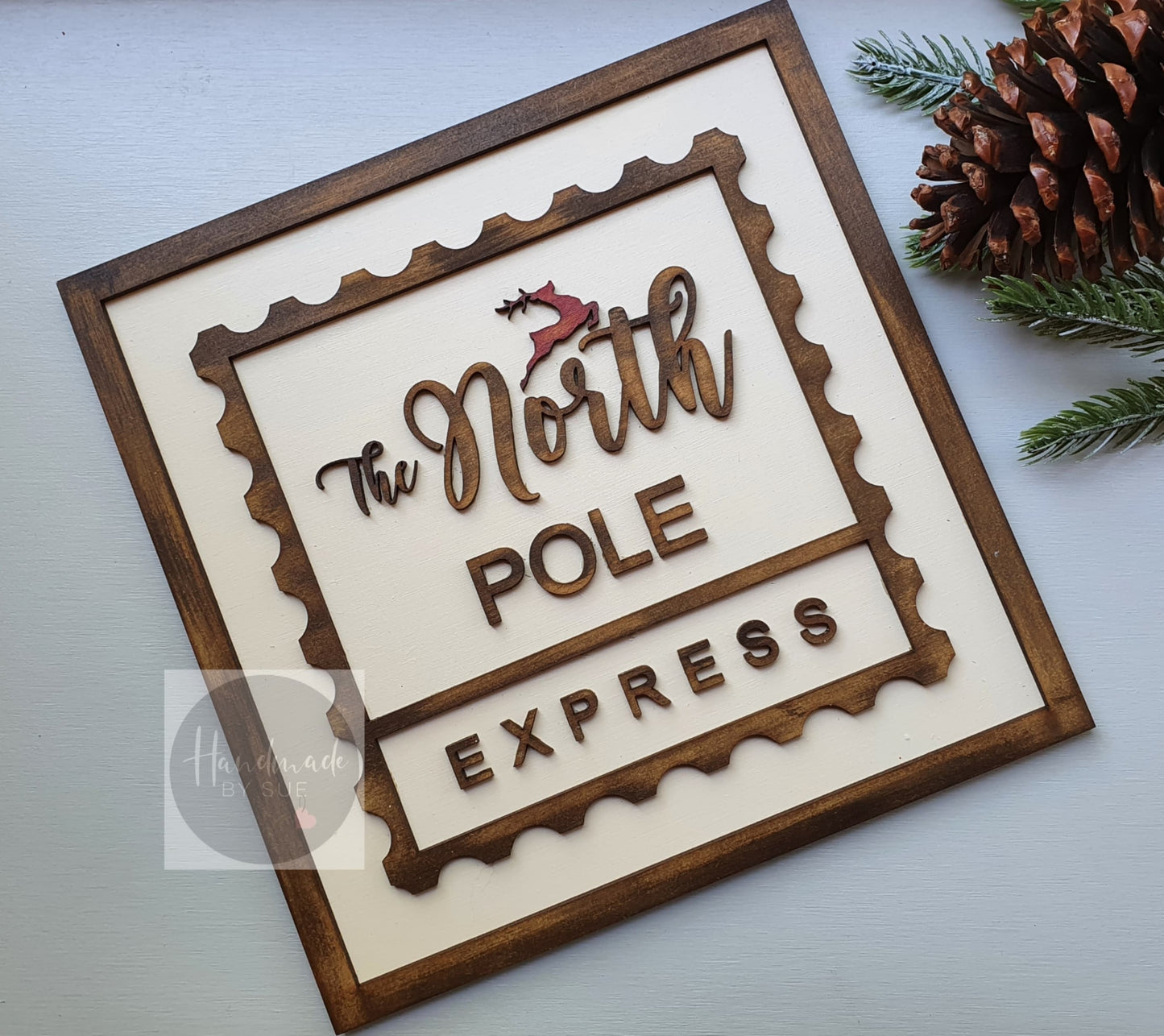 The North Pole Express Decorative Sign