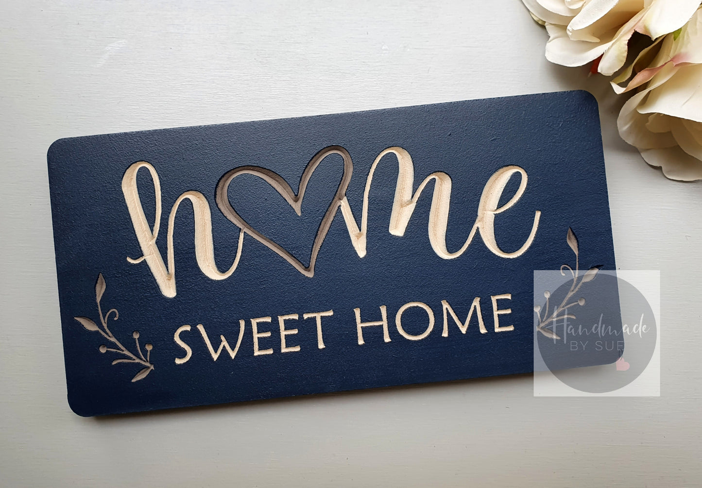Home Engraved Freestanding Sign